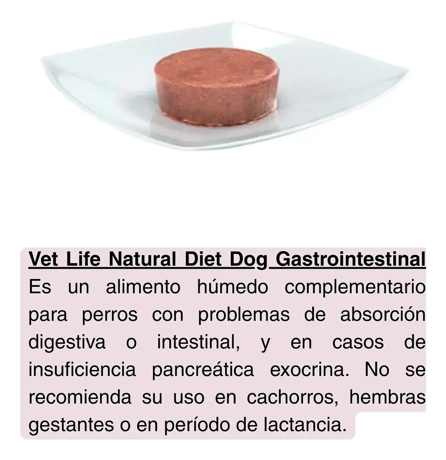 Vet Life Pack 3 Latas Vetlife - Gastrointestinal- Perros - 900 Gr. 2