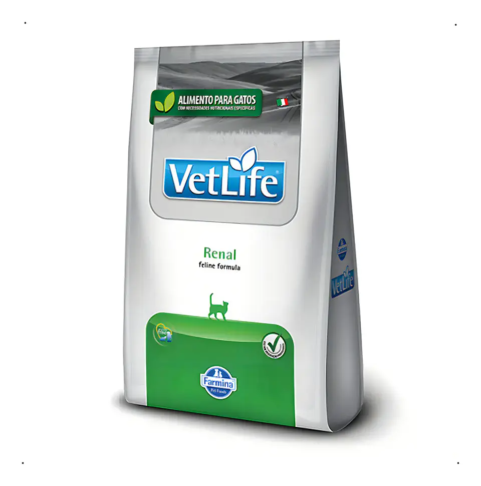 Vet Life Alimento Natural Feline Renal Para Gato Sabor Mix De 2 Kg 3