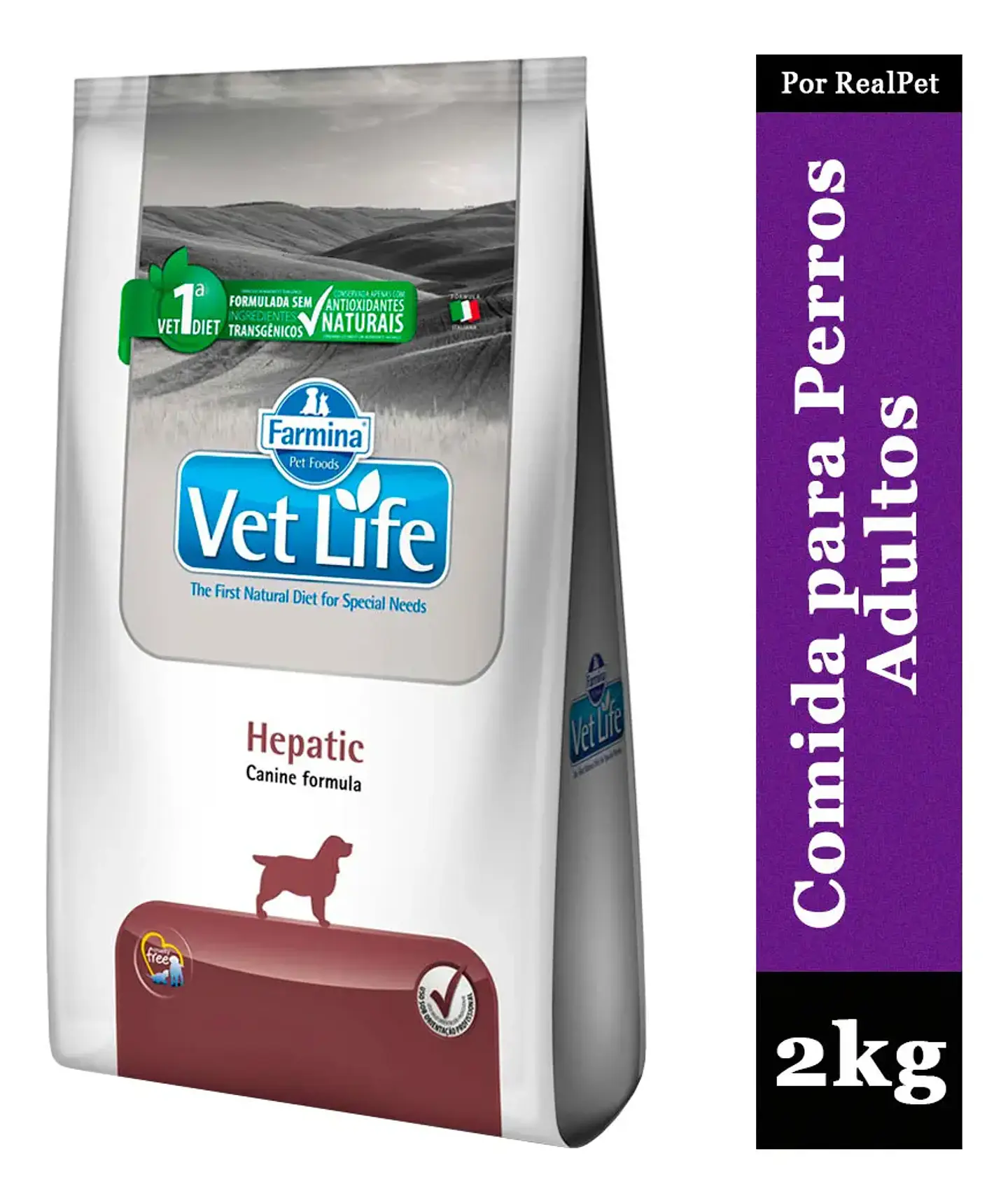 Vet Life Canino Hepatico 2 Kg 2