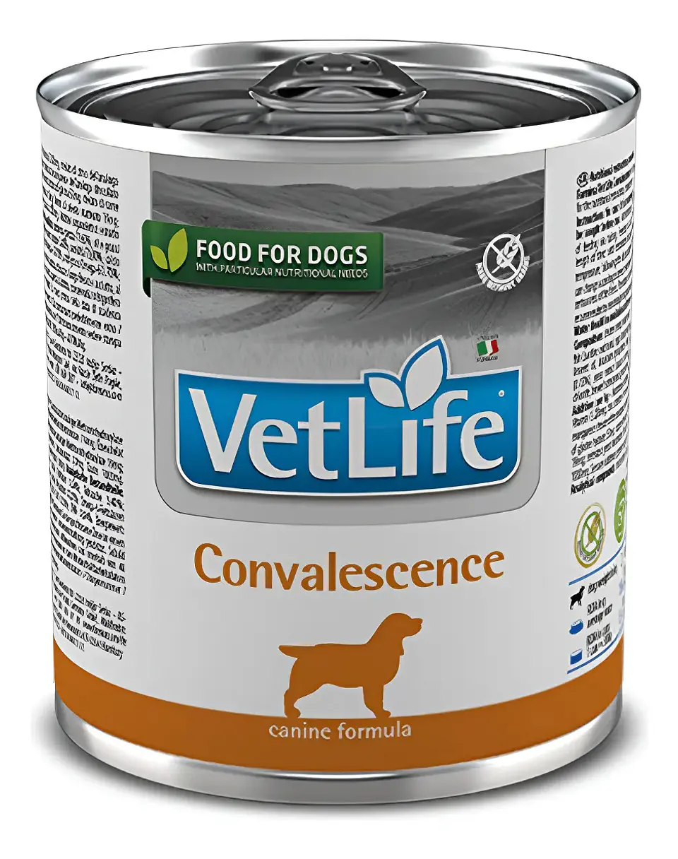 Vet Life Alimento Húmedo Canino Convalescence Lata 300gr 1