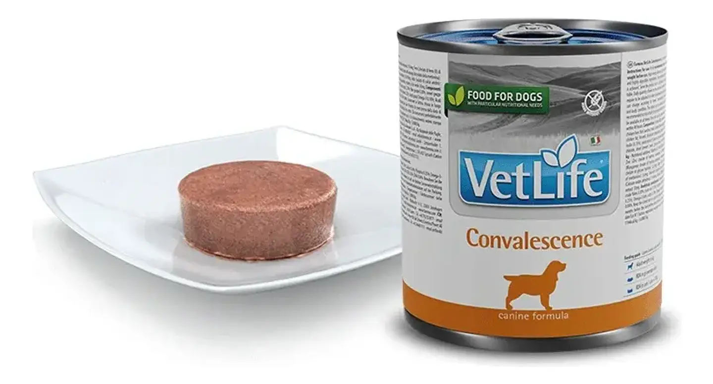 Vet Life Alimento Húmedo Canino Convalescence Lata 300gr 2