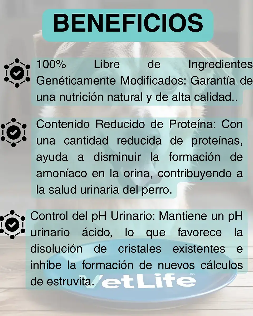 Vet Life 3 Latas Struvite Perro 300 Gr C/u - Total 900 Gr 3