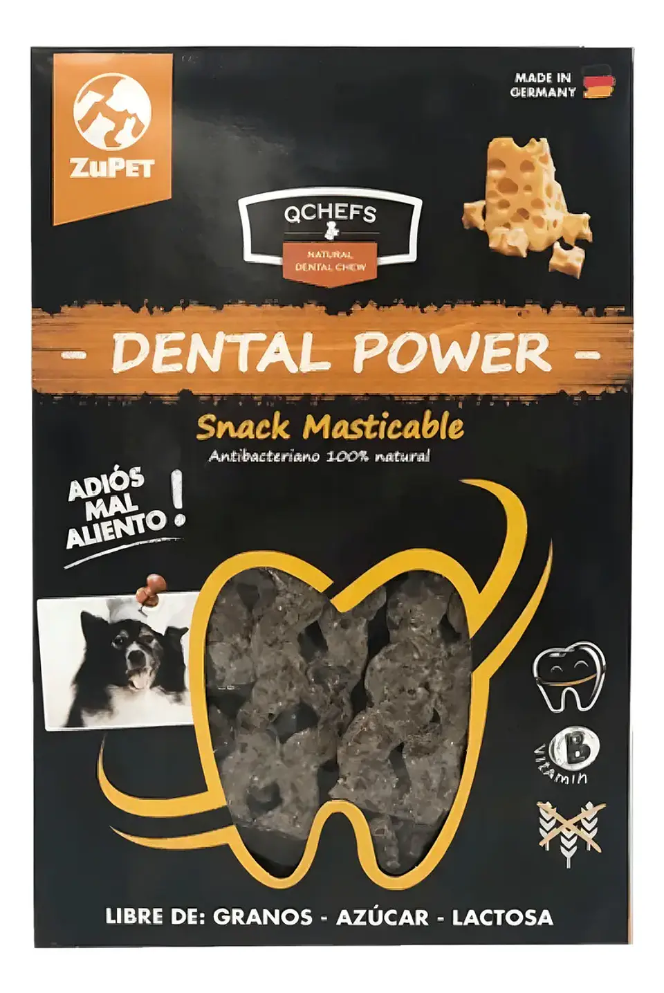 Zupet Snack Qchefs Dental Masticable Perro 65gr. Np 1
