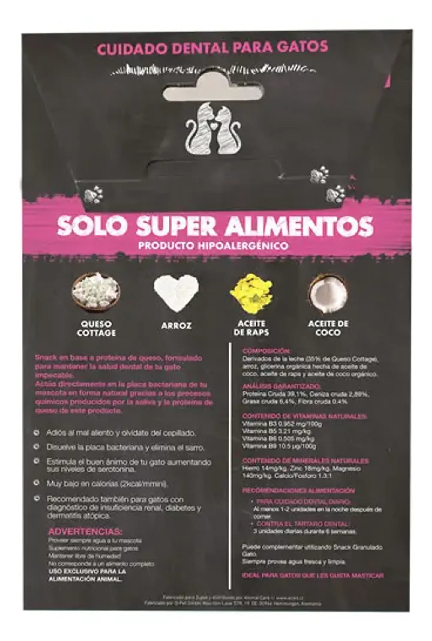 Zupet Snack Dental Crocante Q-chefs Mmini Para Gato 60g 2