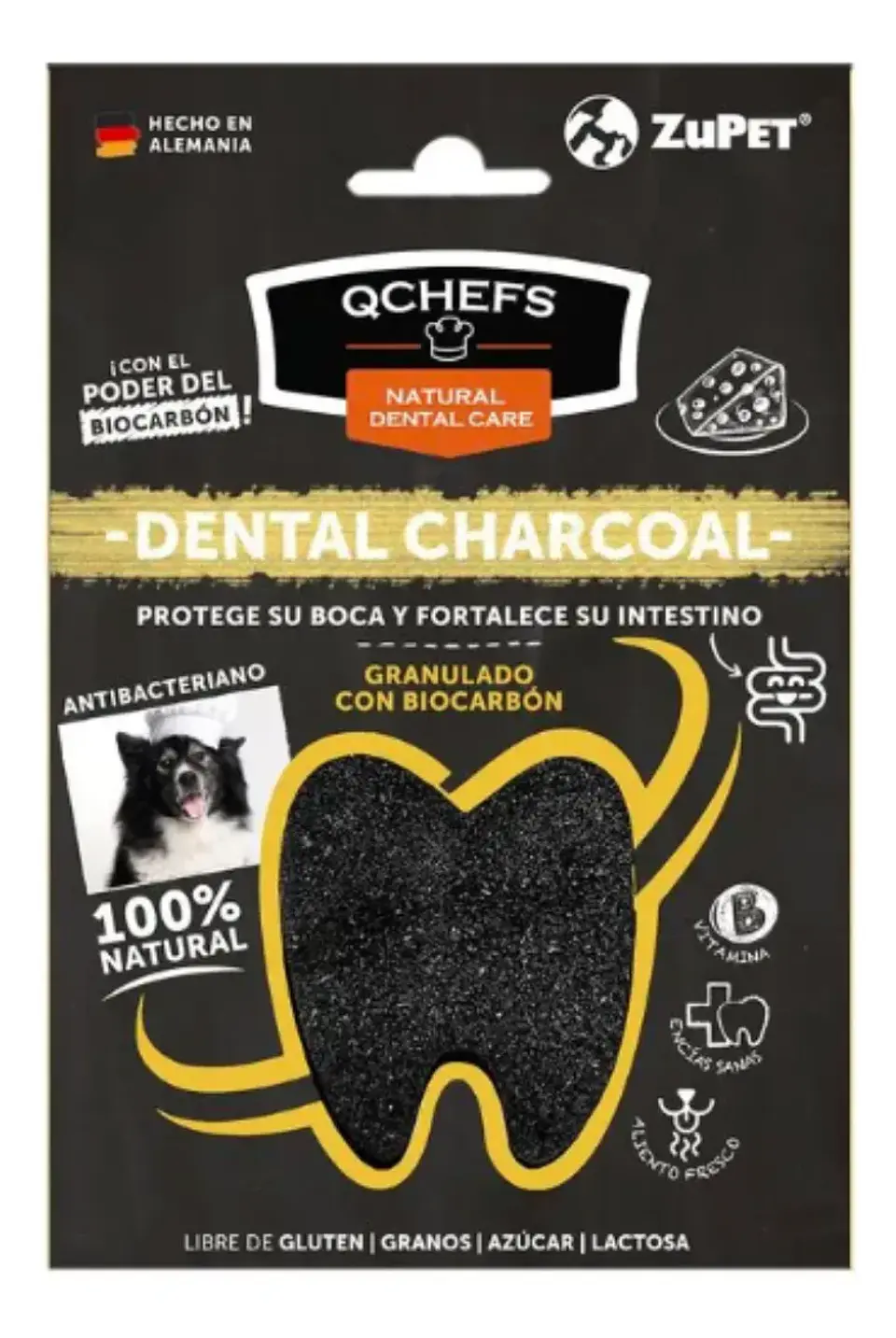 Zupet Tratamiento Dental Perro- Biocarbon-qchefs-80 Gr 1