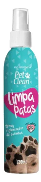 Zupet Spray Limpia Patas Perros Y Gatos-pet Clean- 120ml - Miniatura 1