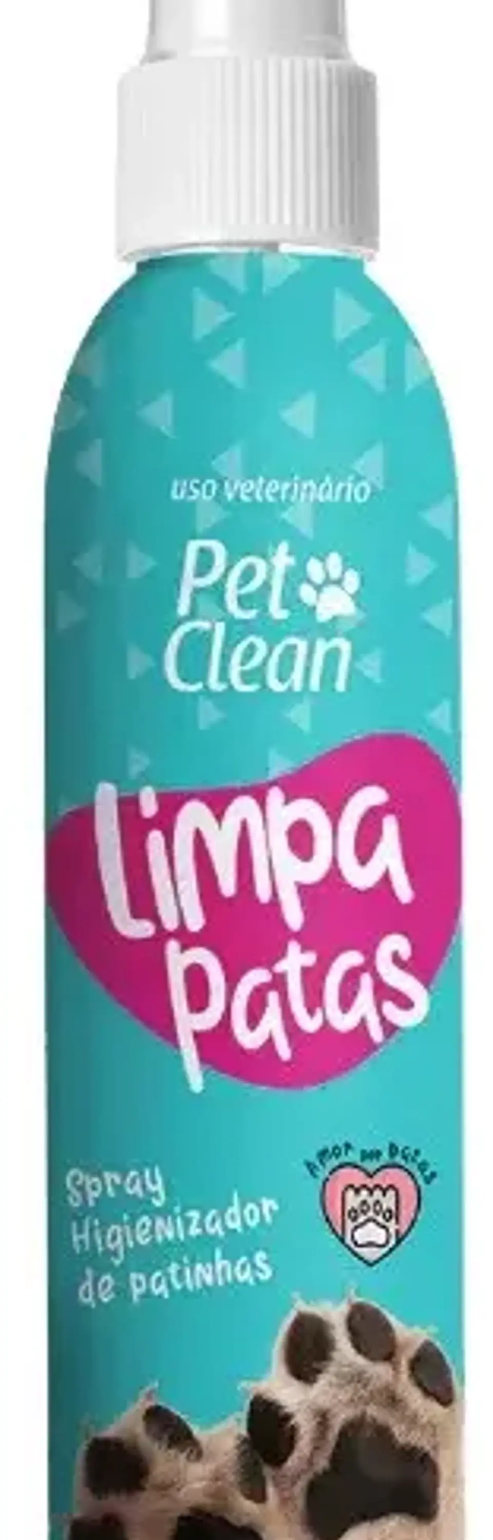 Zupet Spray Limpia Patas Perros Y Gatos-pet Clean- 120ml 1