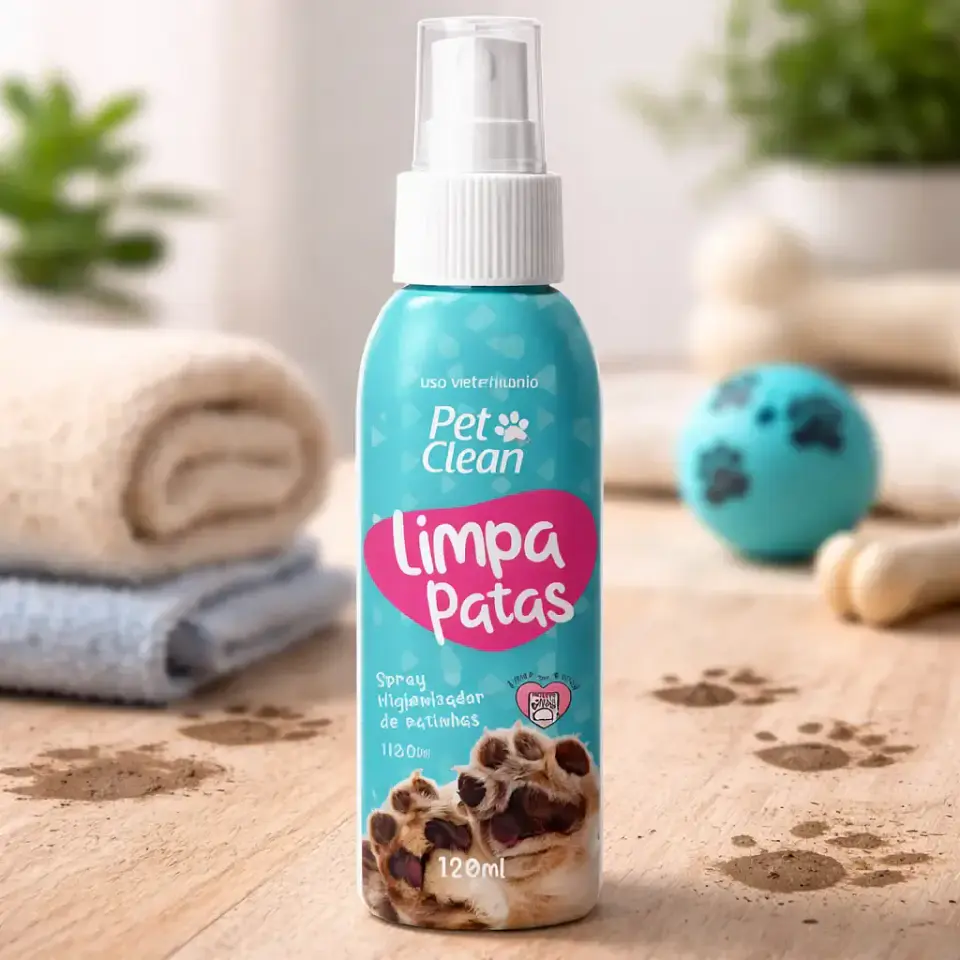 Zupet Spray Limpia Patas Perros Y Gatos-pet Clean- 120ml 4