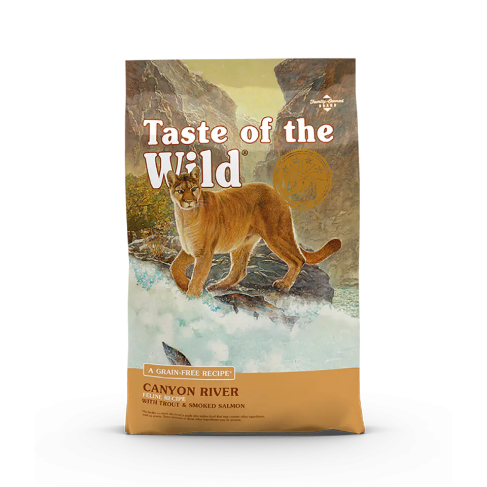 Taste of the Wild Canyon River para Gato Adulto 6.6KG Sabor Trucha y Salmón Ahumado 1