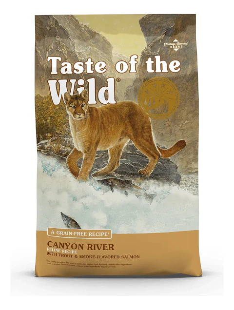 Taste of the Wild Alimento Seco para Gato Canyon River 2 kg Trucha/Salmón