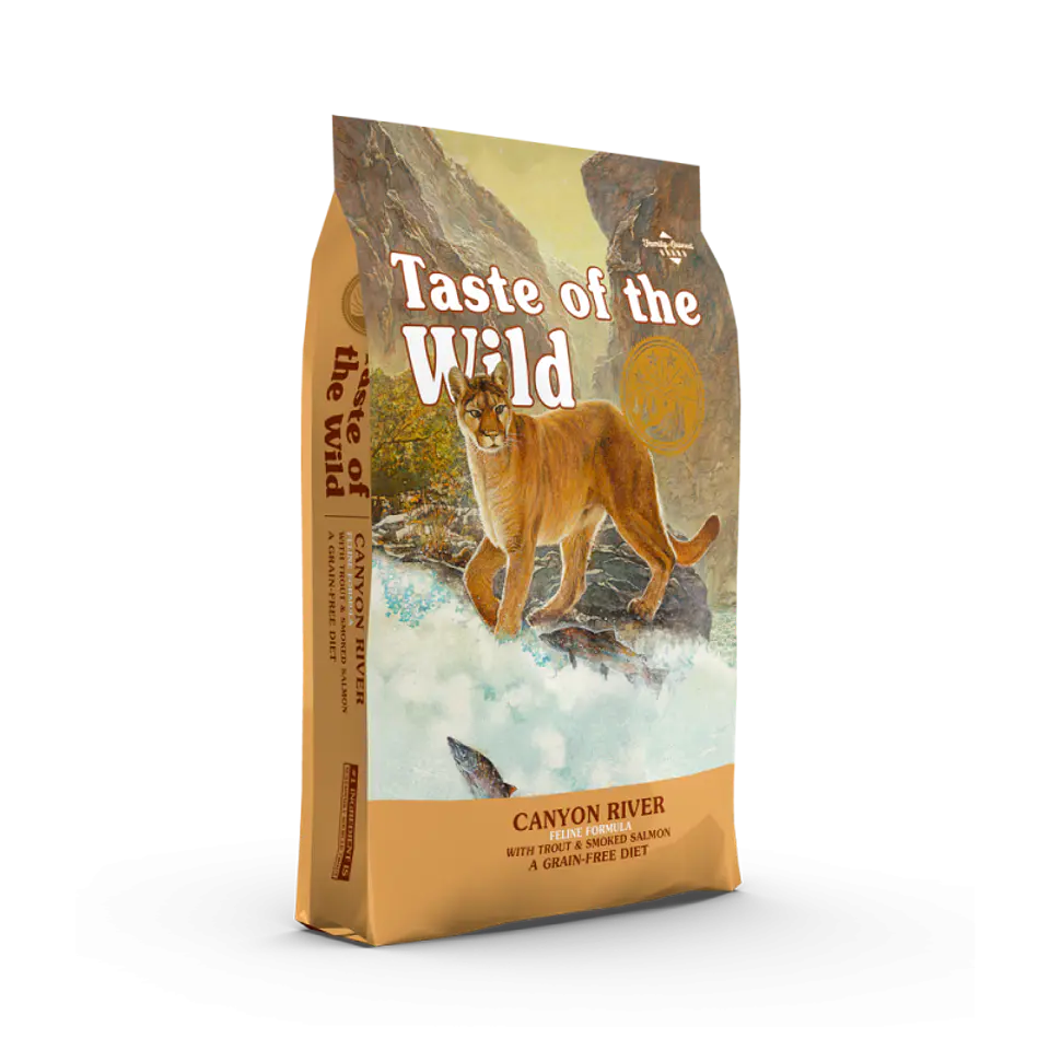 Taste of the Wild Canyon River para Gato Adulto 6.6KG Sabor Trucha y Salmón Ahumado 2