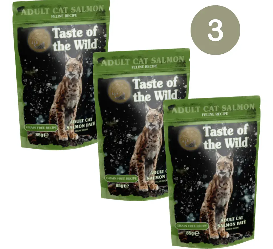 Taste of the Wild X3 Puch-salmon-tasted Of The Wild-85 Gr C/u 1