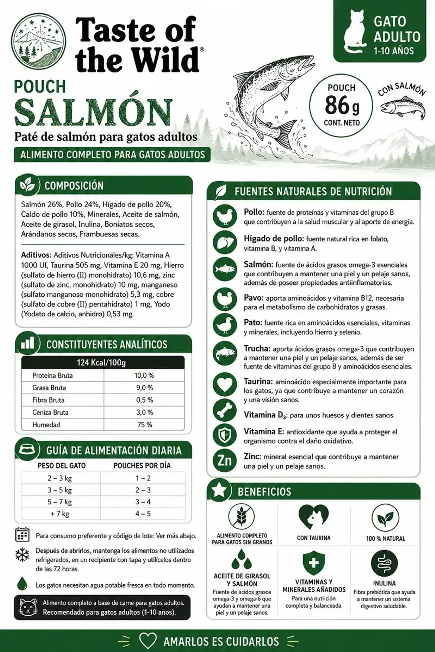 Taste of the Wild X3 Puch-salmon-tasted Of The Wild-85 Gr C/u 2