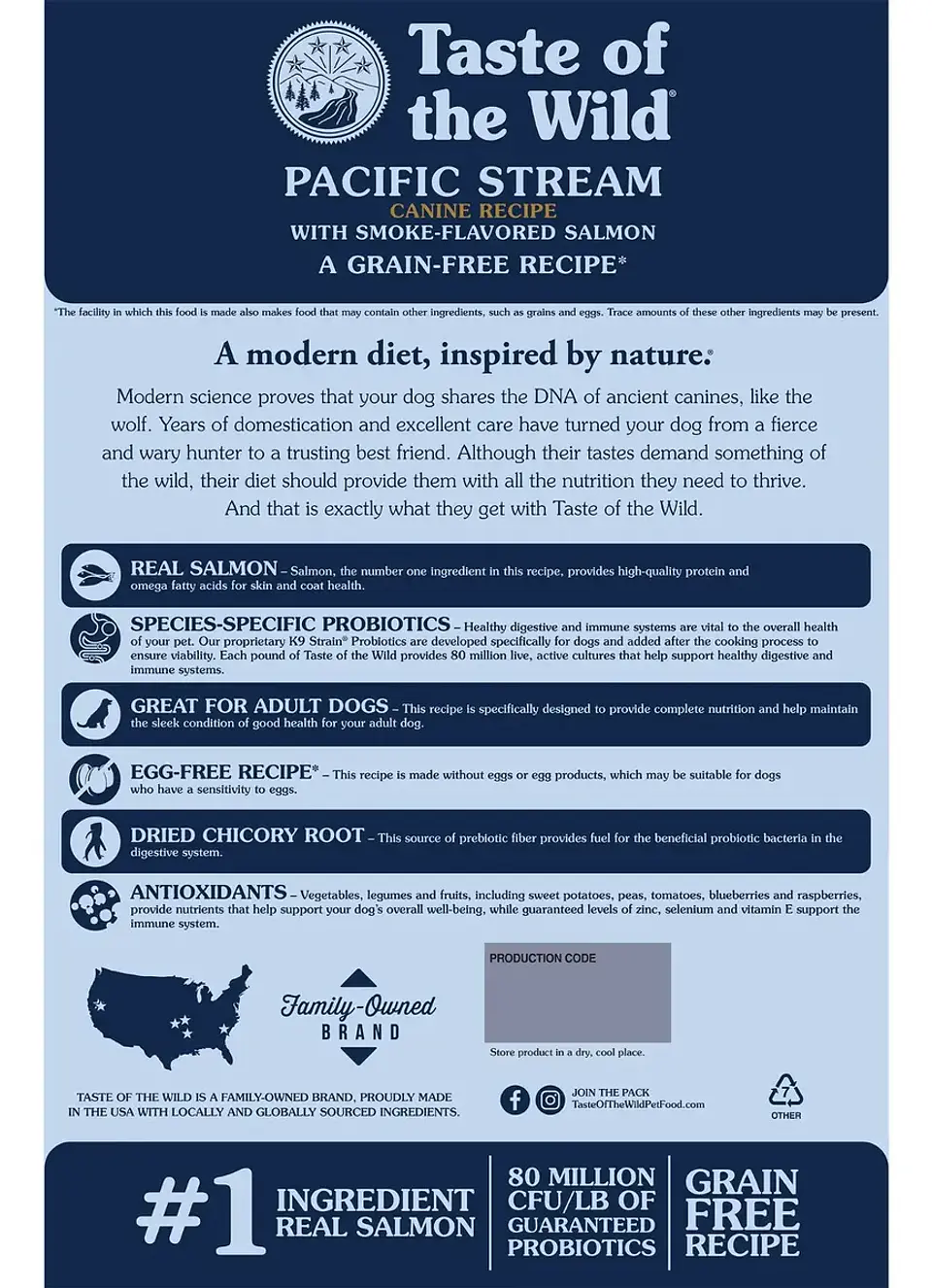 Taste of the Wild PACIFIC STREAM alimento seco para perro adulto sabor salmón 5.6 kg 2