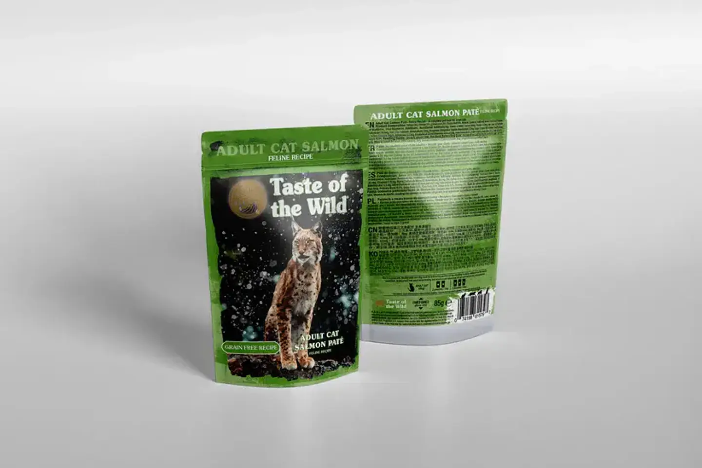 Taste of the Wild Comida Húmeda Gato Adulto Paté Salmón Grain Free 85g 2