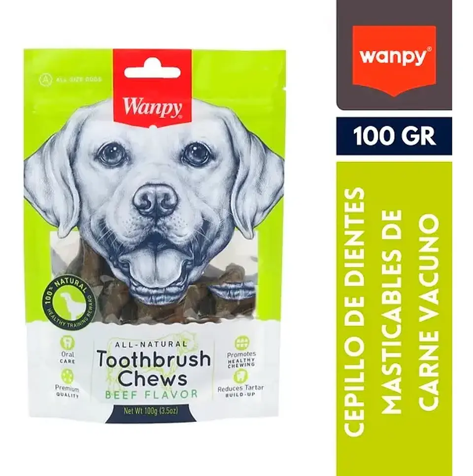 Wanpy Snacks De Vacuno para Perros 100 Gr 3