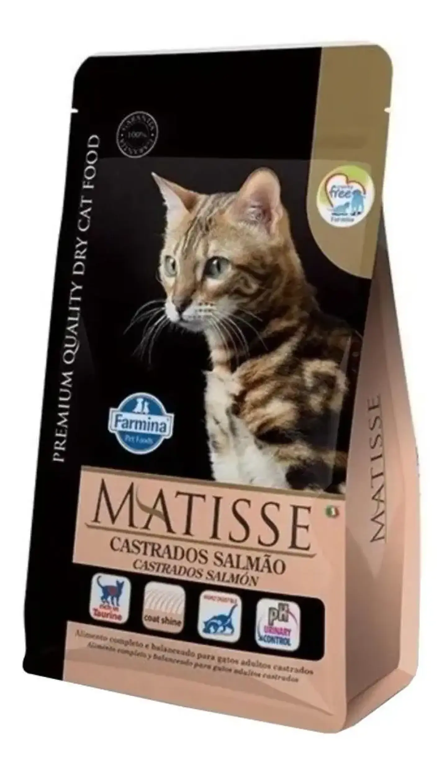 Matisse Alimento Seco Premium Gato Adulto Esterilizado Salmón 7.5 kg 1