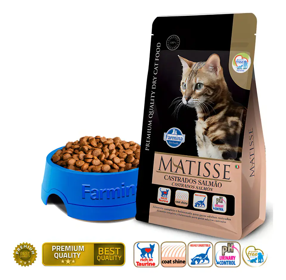 Matisse Alimento Seco Premium Gato Adulto Esterilizado Salmón 7.5 kg 4
