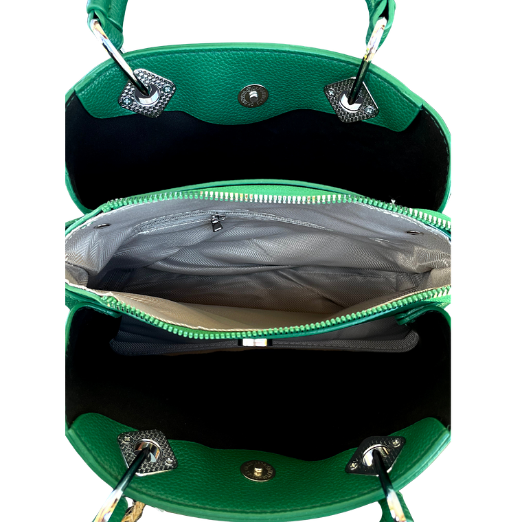 cartera fiore verde esmeralda 4