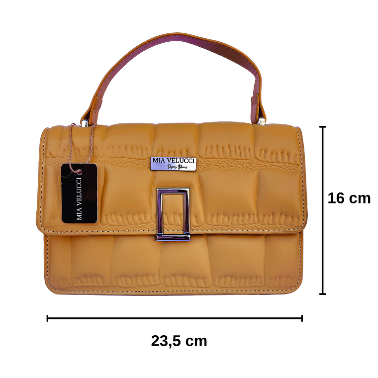 cartera balriomi amarillo  7