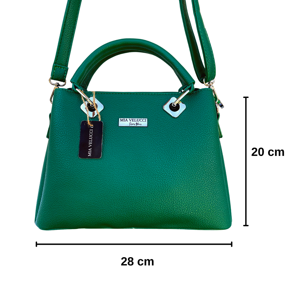 cartera fiore verde esmeralda 6