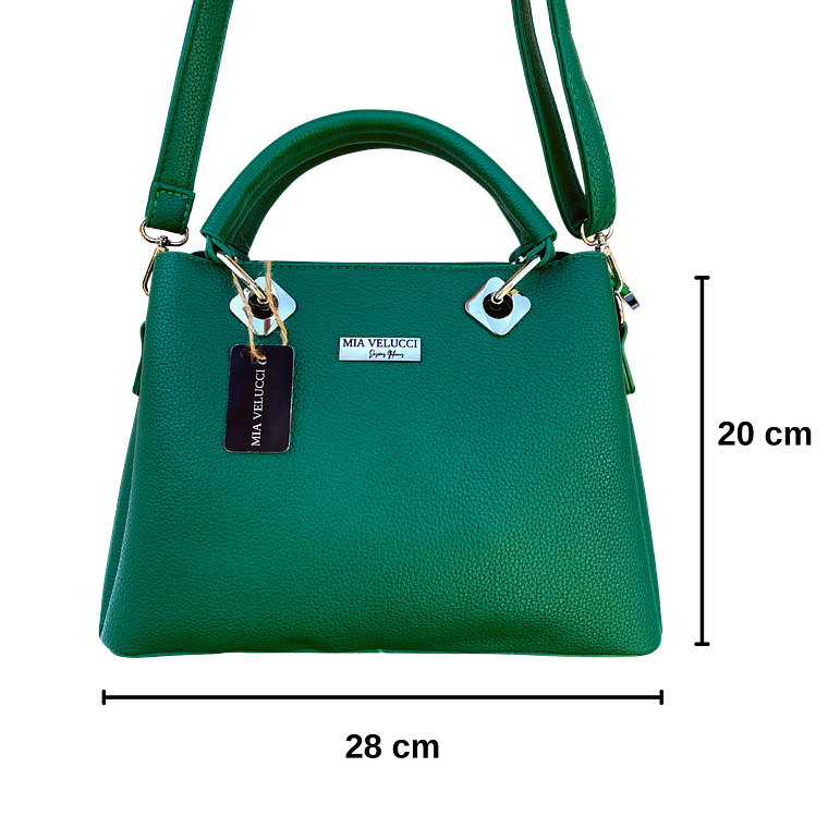 cartera fiore verde esmeralda 6