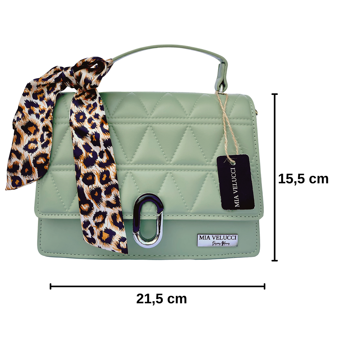  cartera viancel verde 6