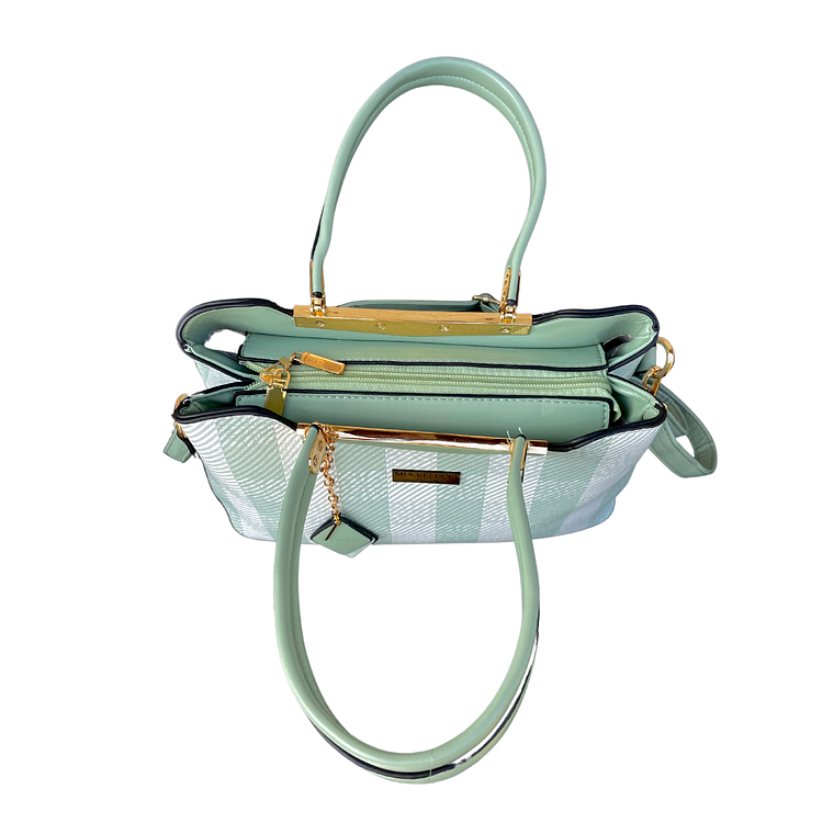 cartera bella verde  6