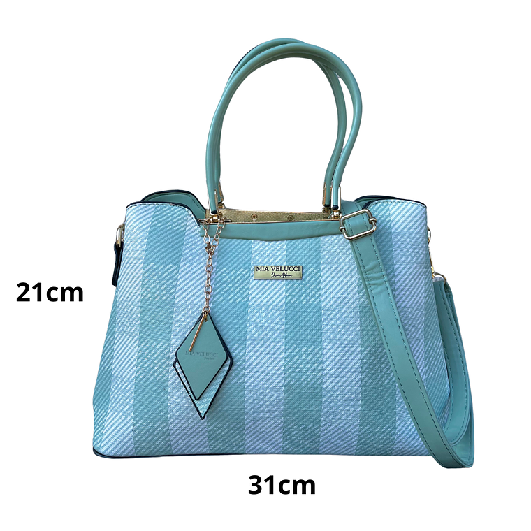 cartera bella verde  8