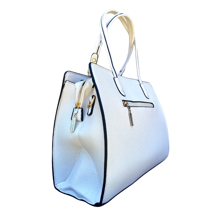 Cartera Grand Lusso Blanca 4