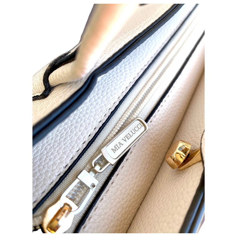 Cartera Grand Lusso Blanca 6