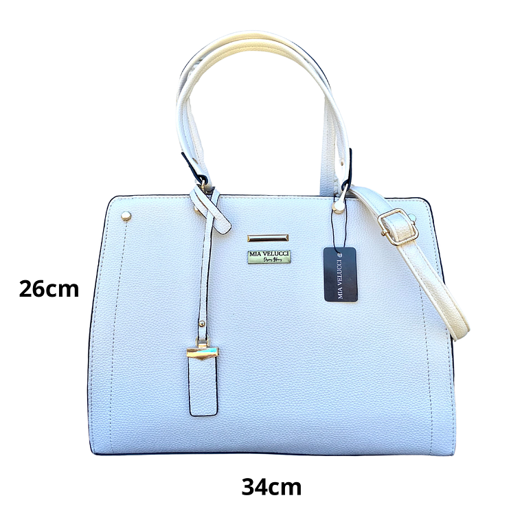 Cartera Grand Lusso Blanca 8