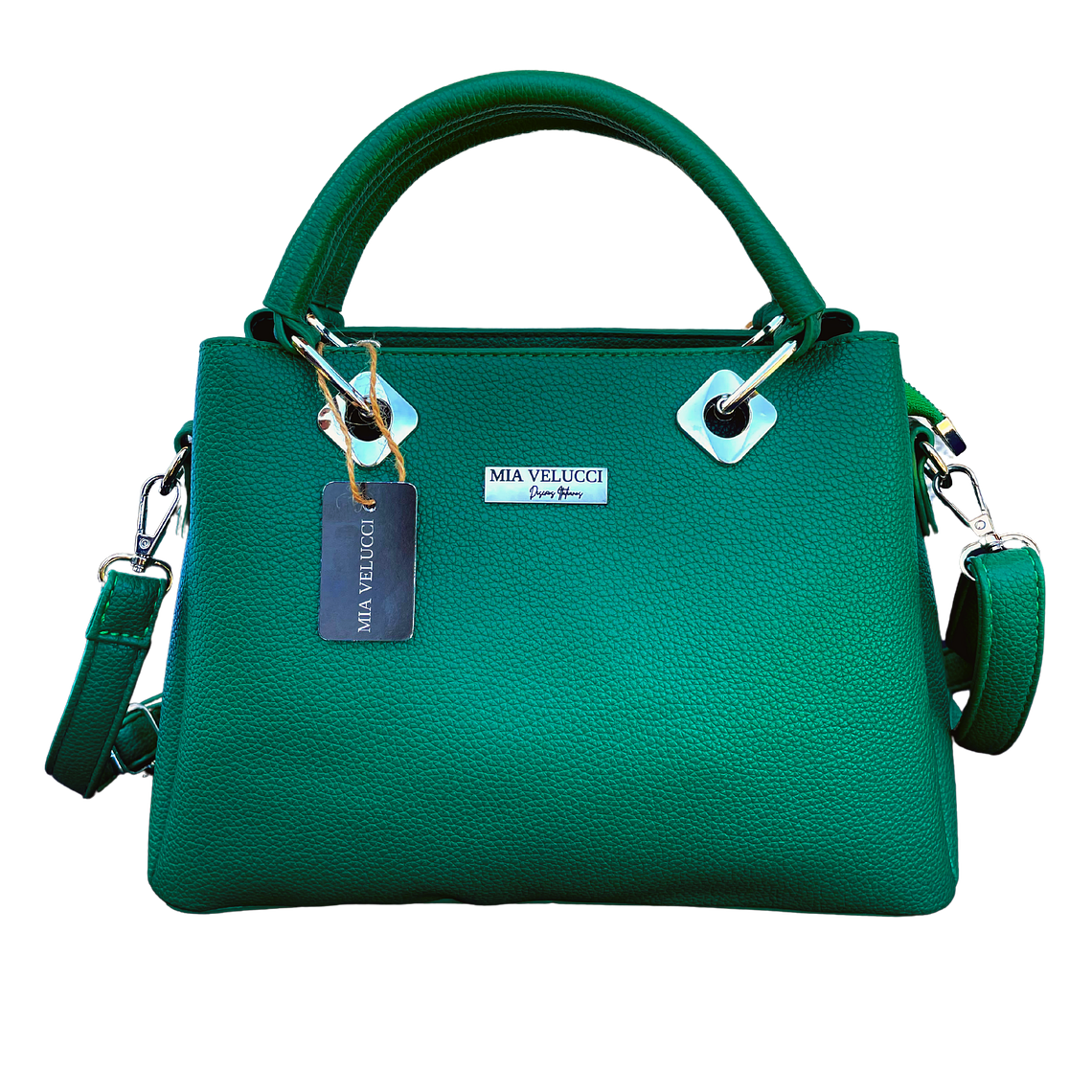 cartera fiore verde esmeralda 1