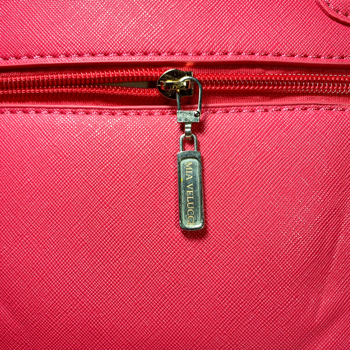 Cartera Tote Alleri Grande Rosa (capacidad para Pc) 3