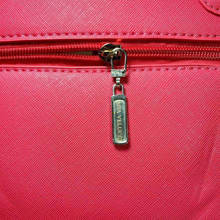 Cartera Tote Alleri Grande Rosa (capacidad para Pc) 3