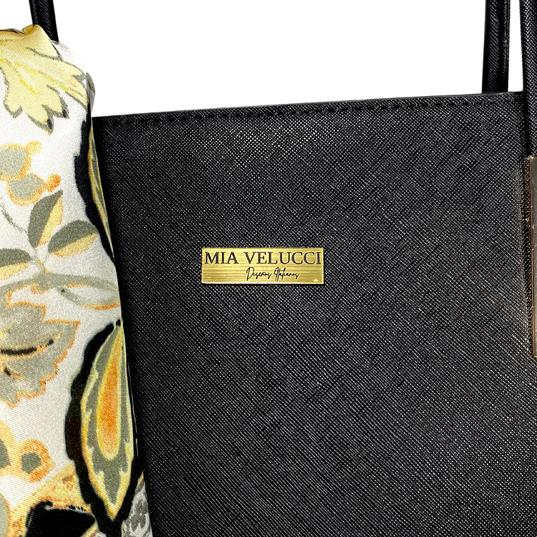 Cartera Tote Alleri Grande Negro (capacidad para Pc) 2