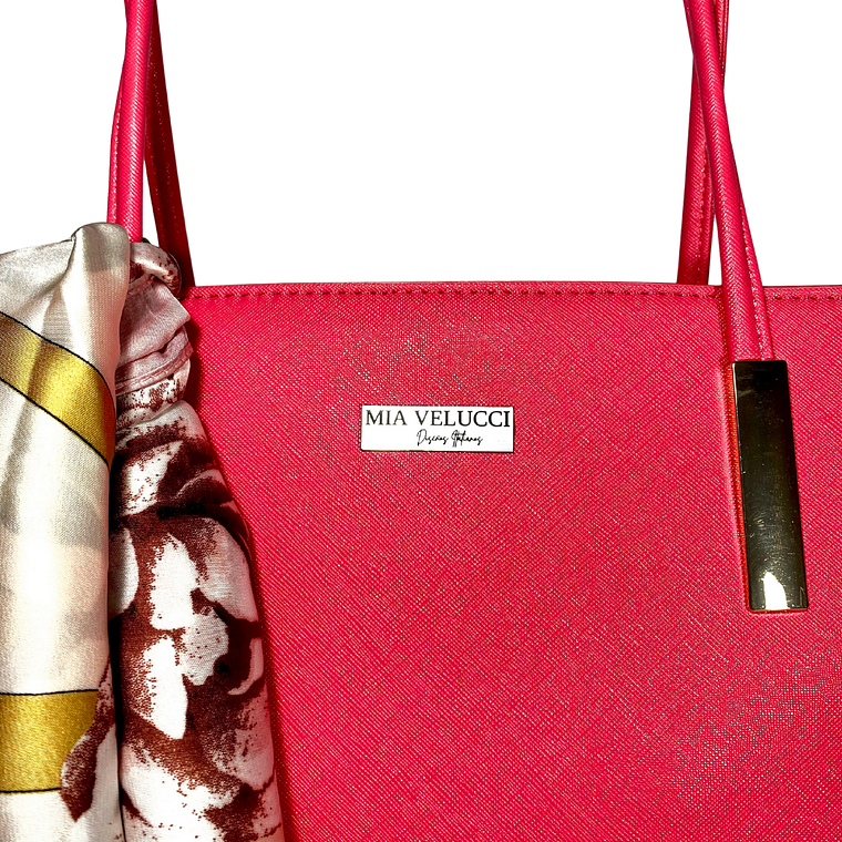 Cartera Tote Alleri Rosa 3