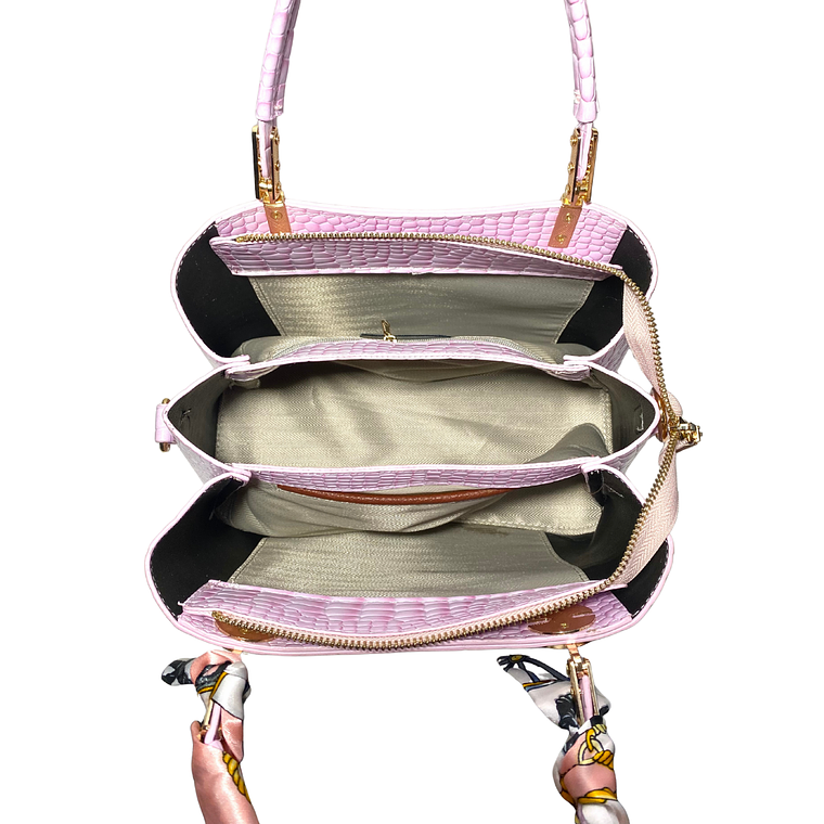 Cartera Vittoria Rosa 4