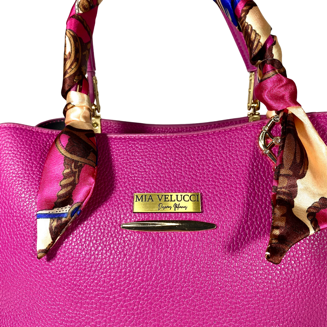 Cartera vittoria fucsia 2