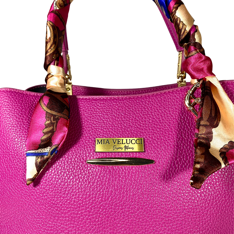Cartera vittoria fucsia 2