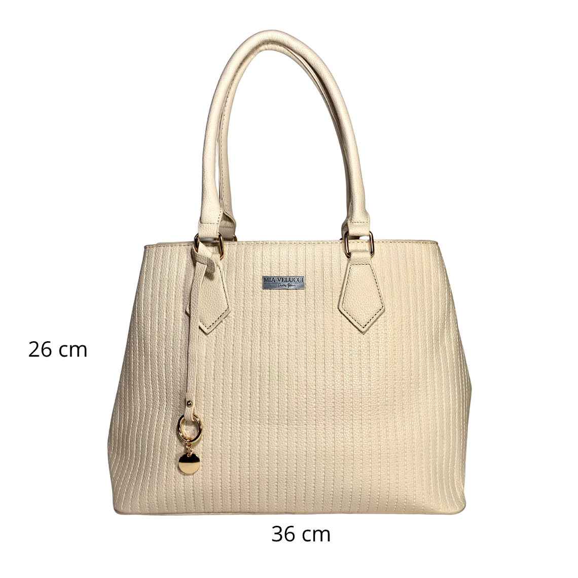 Cartera Siena Blanco Crema 7