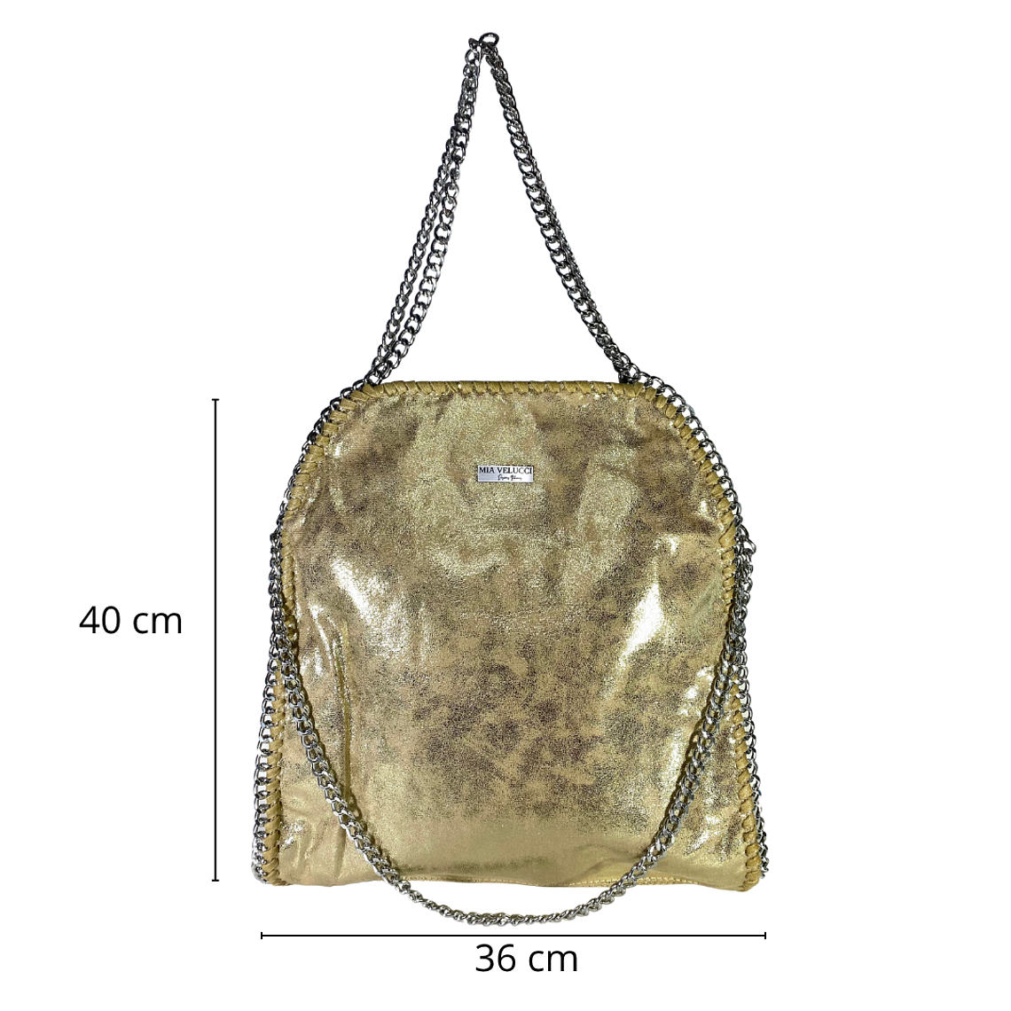 Cartera Venezia Dorado 5