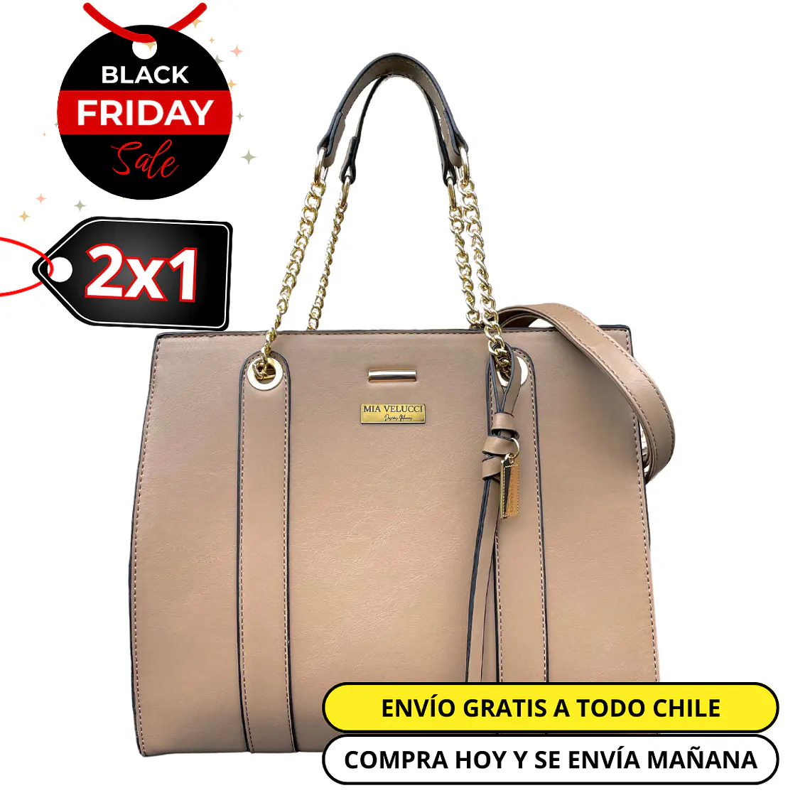 Cartera Vita Beige 1