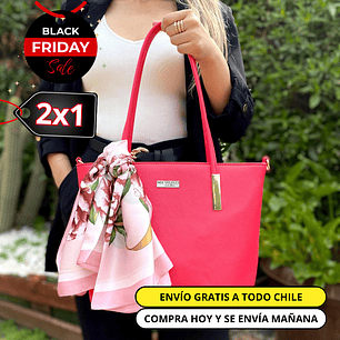 Cartera Tote Alleri Rosa