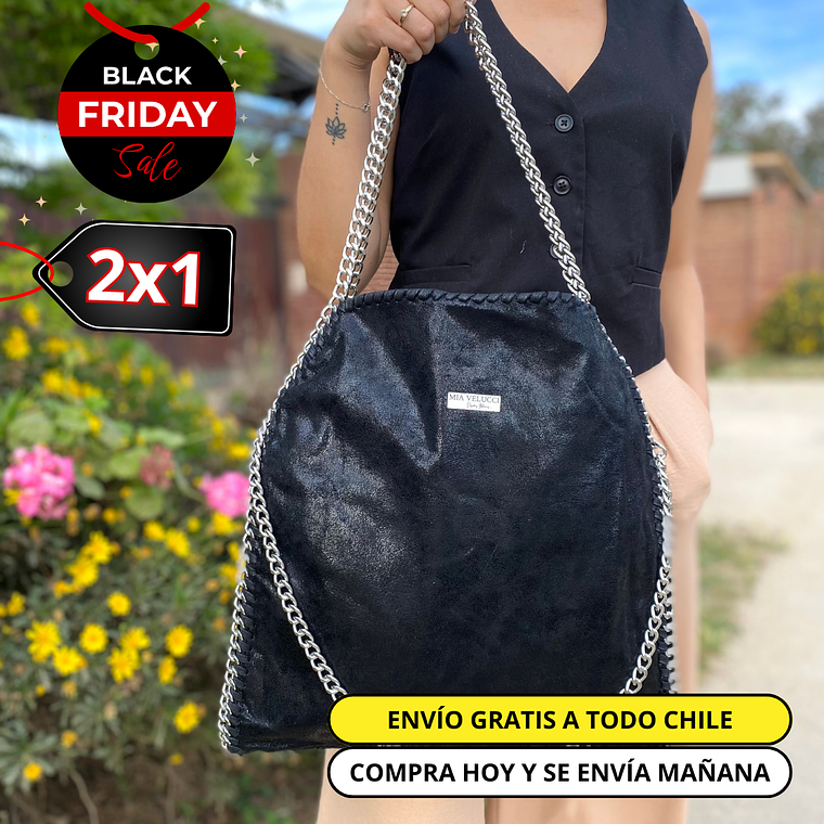 Cartera Venezia Negra 1