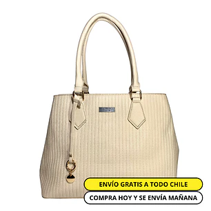 Cartera Siena Blanco Crema