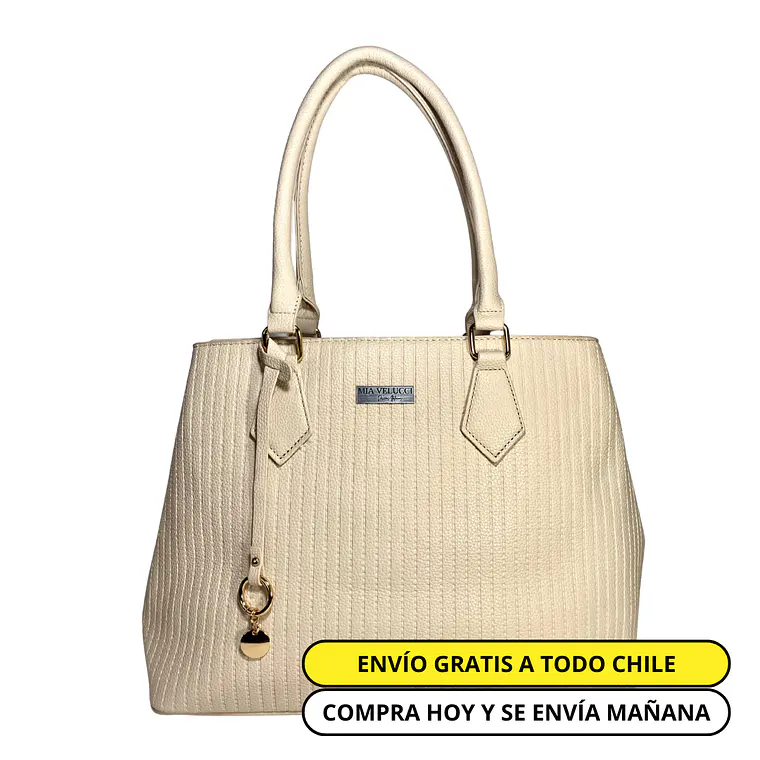 Cartera Siena Blanco Crema 1