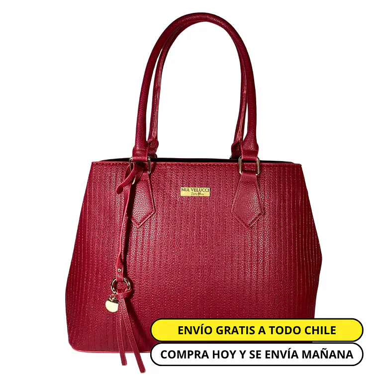 Cartera Siena Rojo vino 1