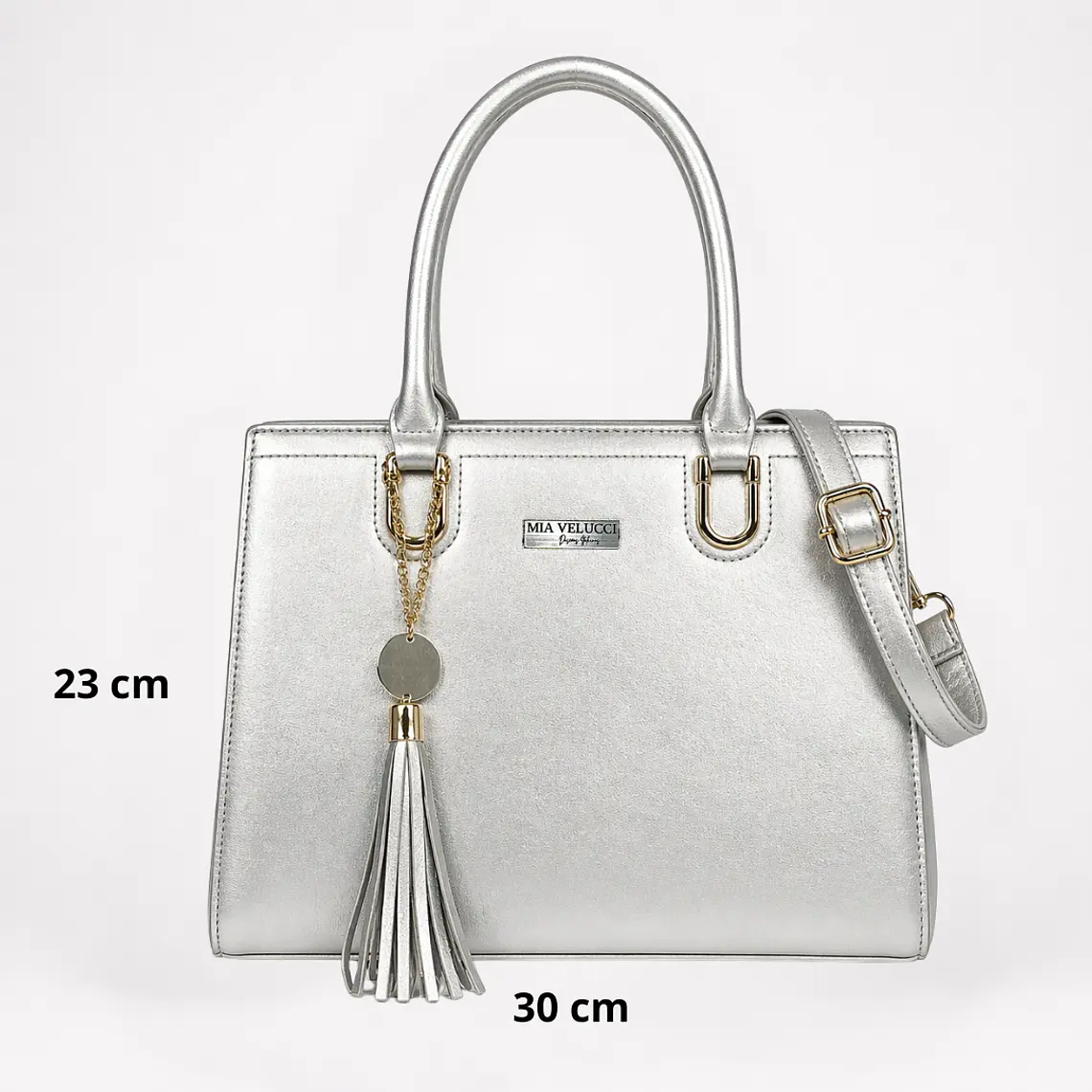 Cartera Giada Plateada 9