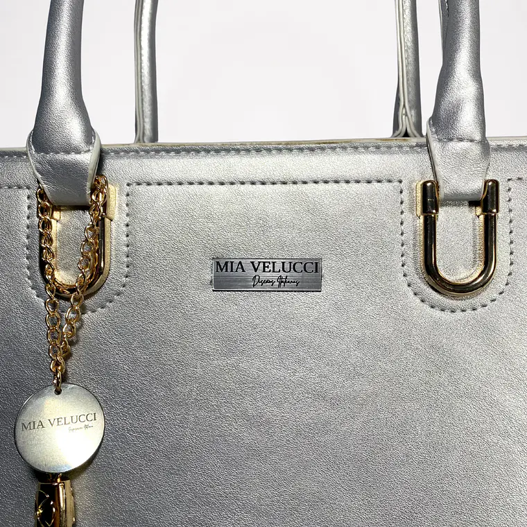Cartera Giada Plateada 3